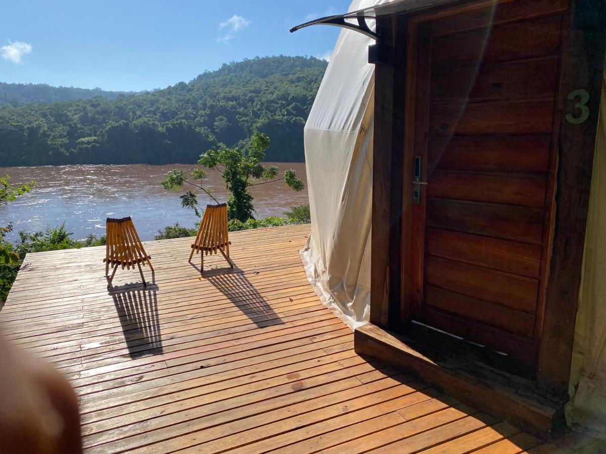 La Mision Mocona - Lodge De Selva Saltos del Moconá Exteriör bild